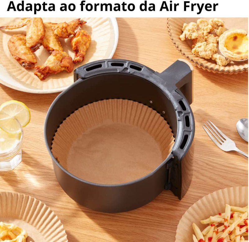 Forma para  Air Fryer descartável 50 unidades