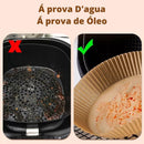 Forma para  Air Fryer descartável 50 unidades