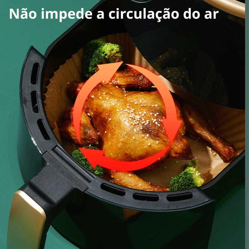 Forma para  Air Fryer descartável 50 unidades