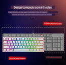 REDRAGON Fizz K617 RGB USB Mini Teclado Mecânico