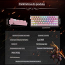 REDRAGON Fizz K617 RGB USB Mini Teclado Mecânico