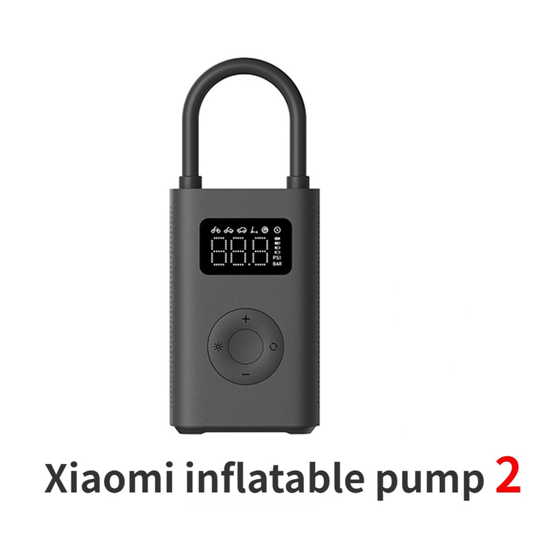 Xiaomi Mijia Portable Electric AirCompressor 1S/2 AirPump Tire Sensor Mi Inflatable Treasure for Motorcycle Car Soccer