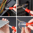 Kit Jogo Ferramenta 31 Peças Chaves Alen Torx Fenda Philips Pontas Chaves Diversas