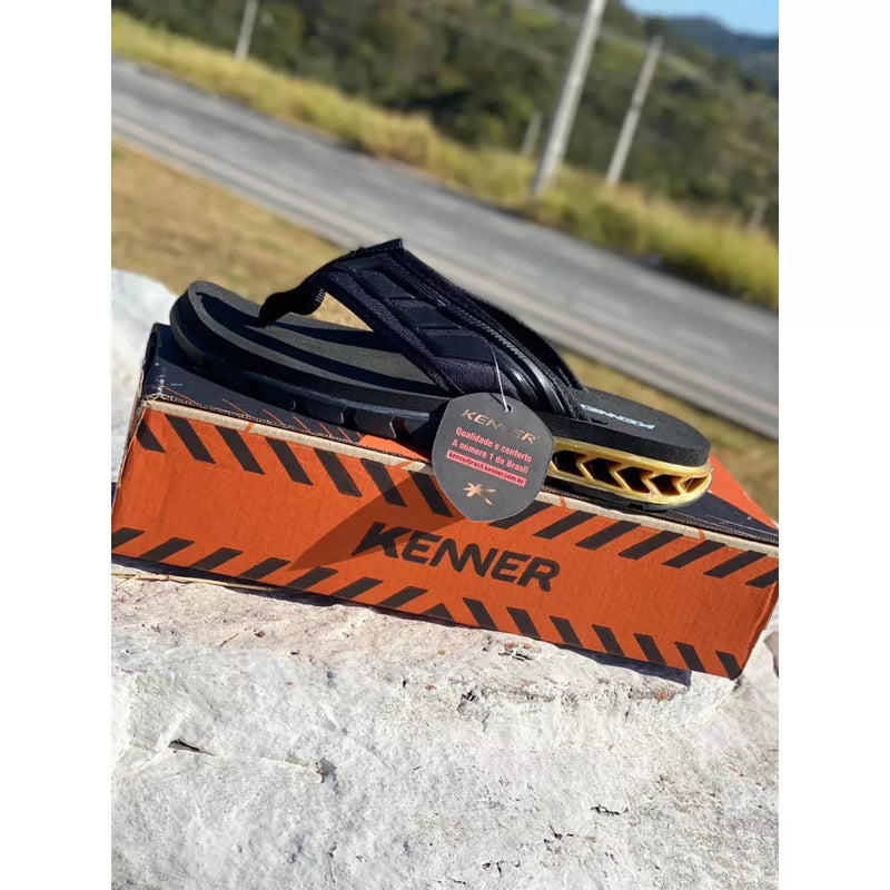 Chinelo kenner masculino dia a dia anti derrapante Sandalia masculina