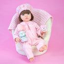 Bebê reborn realista de silicone