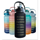 Garrafa para academia coloridas com frases Motivaciona