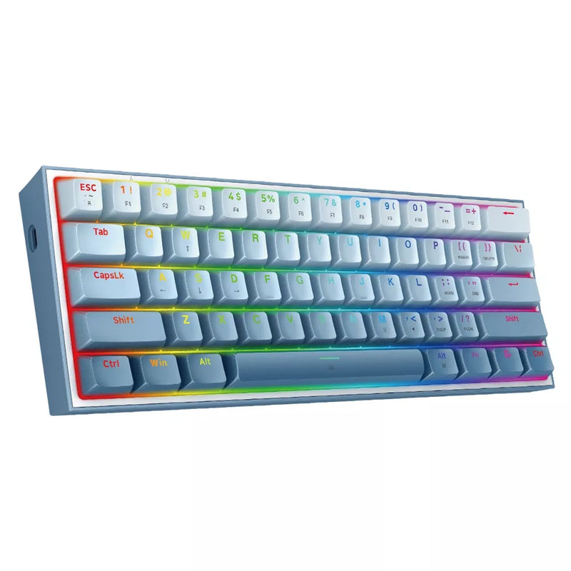 REDRAGON Fizz K617 RGB USB Mini Teclado Mecânico