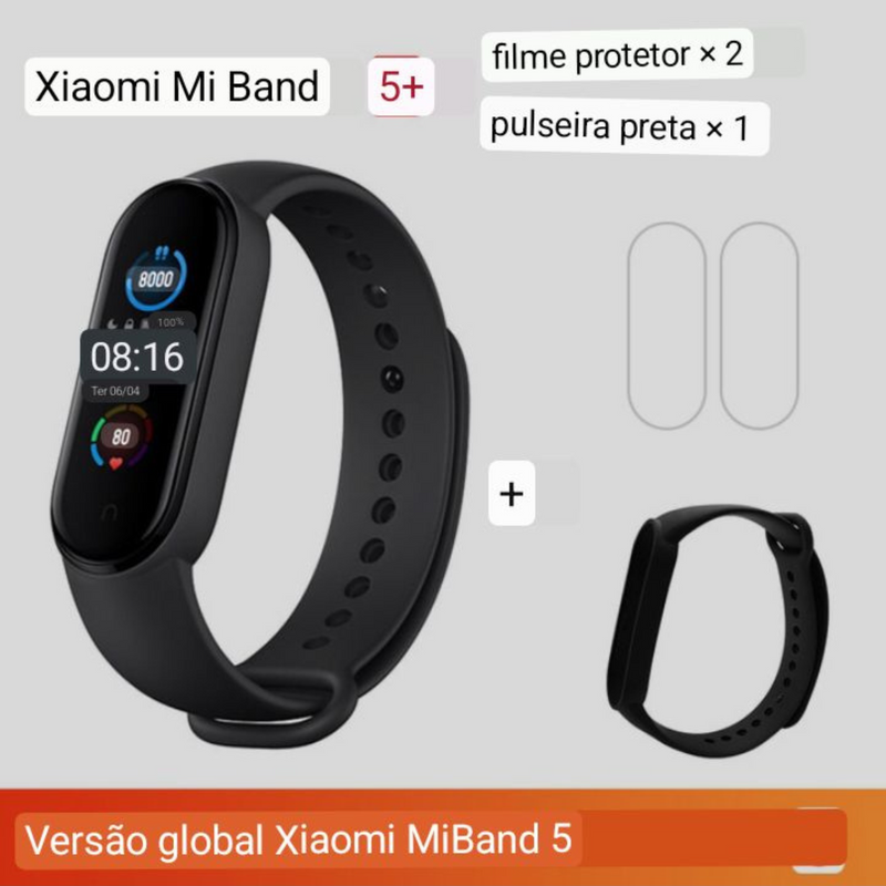 Xiaomi Mi Band 5 Pulseira Inteligente 5 Cores