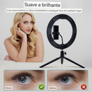 Aro de Lâmpada Led com Suporte para Celular Suporte Tripé