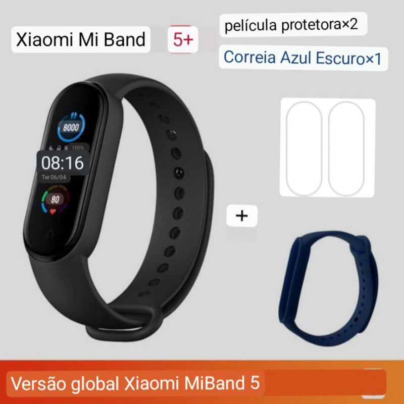 Xiaomi Mi Band 5 Pulseira Inteligente 5 Cores