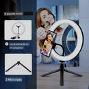 Aro de Lâmpada Led com Suporte para Celular Suporte Tripé