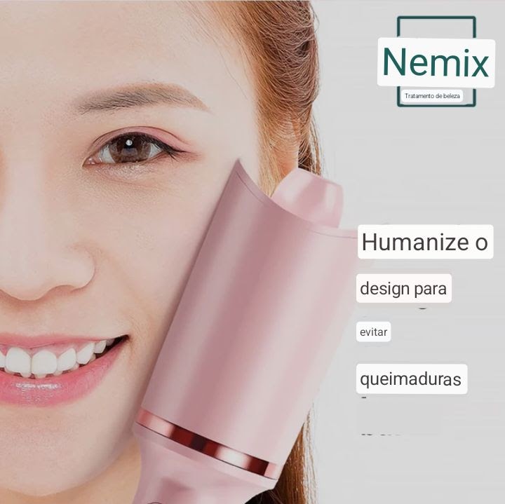 Modelador de cabelo para fazer cachos automático .