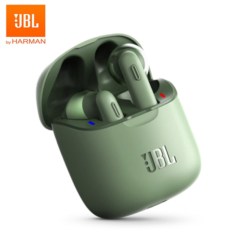 JBL TUNE 220 TWS True Wireless Fones de Ouvido via Bluetooth  5.0 e Microfone.
