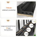 Prateleira de armazenamento de cozinha prateleiras de temperos.