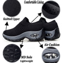 Tênis Feminino, Tênis Esportivo ,Malha Respirável Confortável ,Sapatos de Plataforma  Amortecedor Ar.