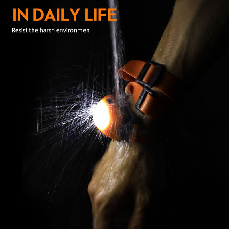 Melhor SupFire HL05 Mini Lanterna LED Com Sensor de Movimento USB Recarregável Para Acampamento Pesca Bicicleta (Lanterna)