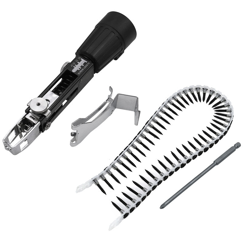 Adaptador de pistola de parafuso, corrente automática pra parafusadeira elétrica.