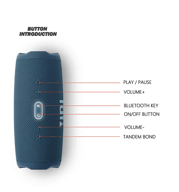 Caixa de Som Bluetooth JBL Charge 5 Produto Original