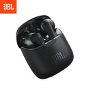 JBL TUNE 220 TWS True Wireless Fones de Ouvido via Bluetooth  5.0 e Microfone.
