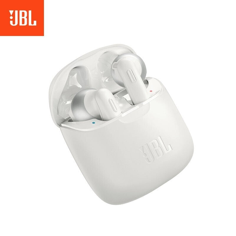 JBL TUNE 220 TWS True Wireless Fones de Ouvido via Bluetooth  5.0 e Microfone.