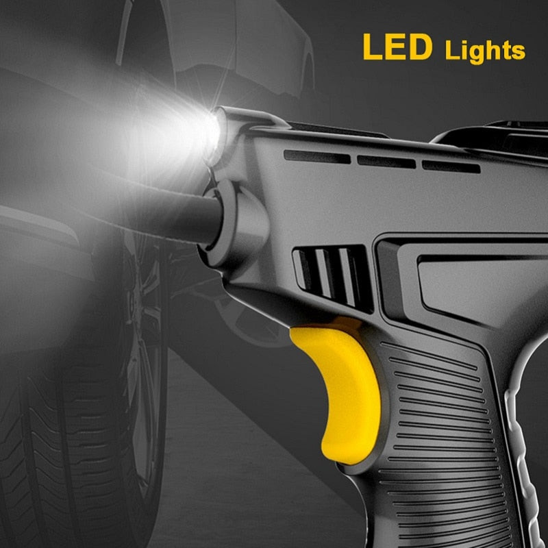 Compressor de ar led digital 120W sem fio