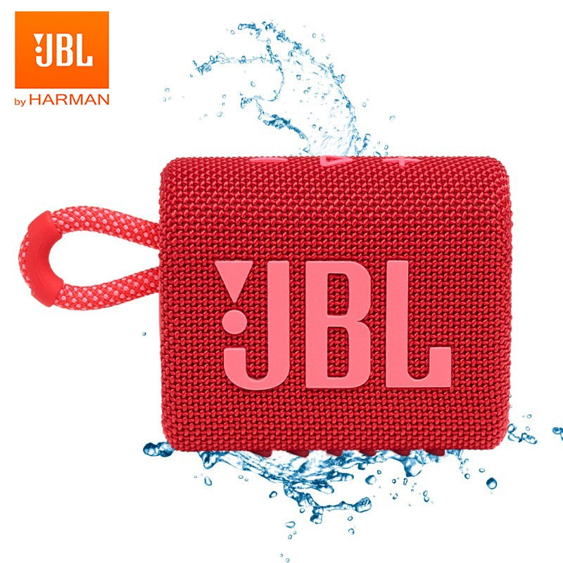 JBL GO 3 alto-falante sem fio Bluetooth subwoofer alto-falante externo à prova d'água