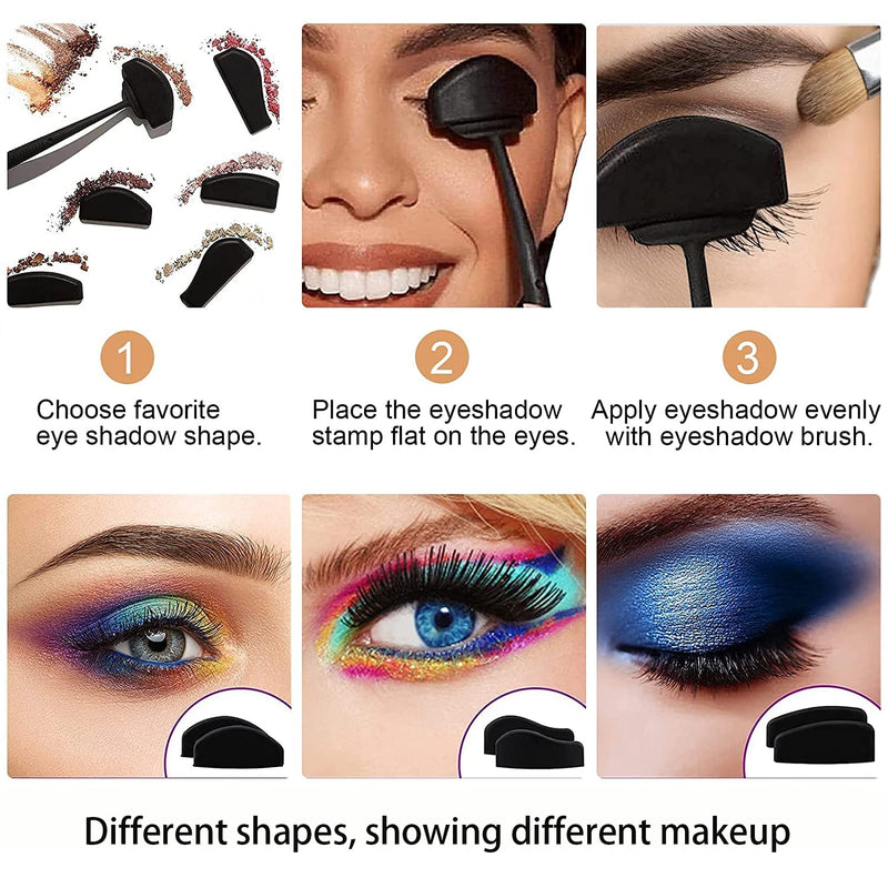 Selo de sombra mágico,aplicador de sombra de olho acessórios de beleza