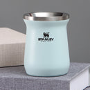 Stanley caneca de mesa de aço inoxidável caneca de vácuo mate xícara de chá caneca de cerveja gelada xícara de café excelente isolamento 10 oz copo de cabaça