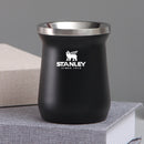 Stanley caneca de mesa de aço inoxidável caneca de vácuo mate xícara de chá caneca de cerveja gelada xícara de café excelente isolamento 10 oz copo de cabaça