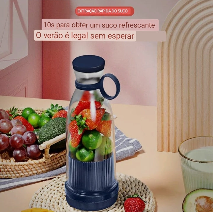 Mini Garrafa liquidificador portátil