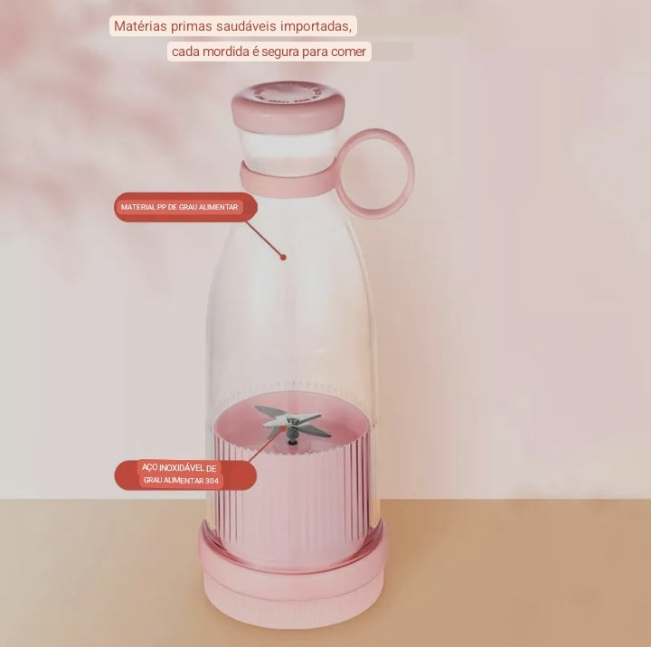 Mini Garrafa liquidificador portátil