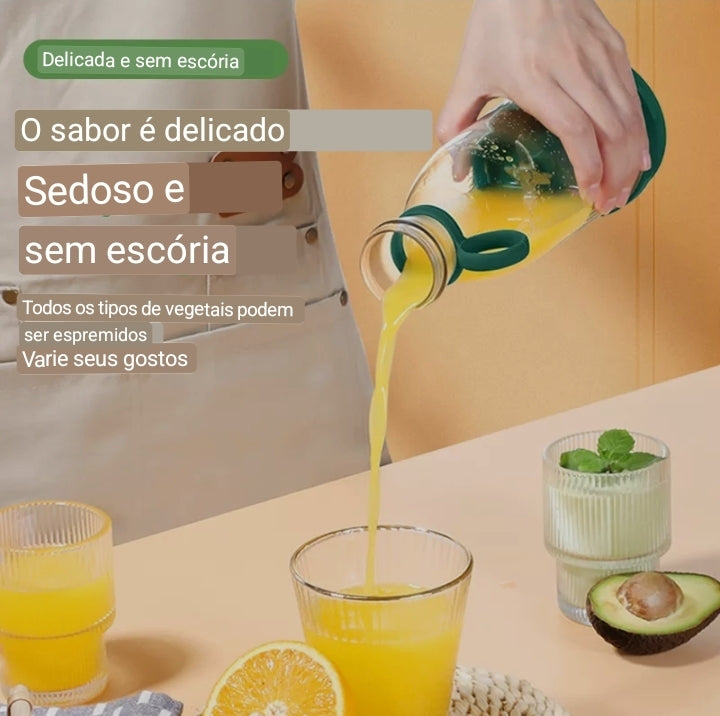 Mini Garrafa liquidificador portátil