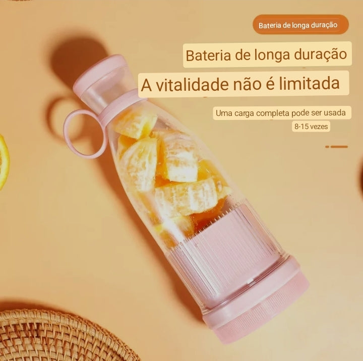 Mini Garrafa liquidificador portátil