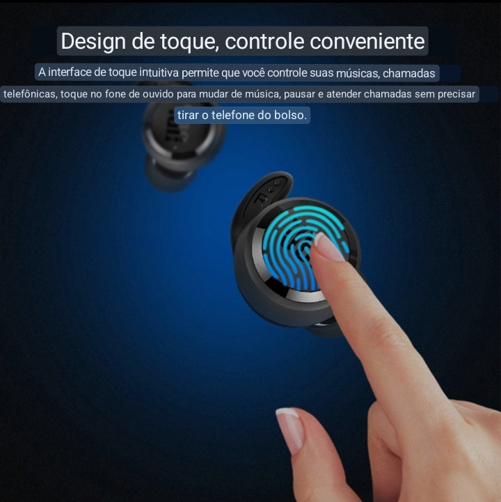 JBL T280 TWS fone de ouvido sem fio Bluetooth.