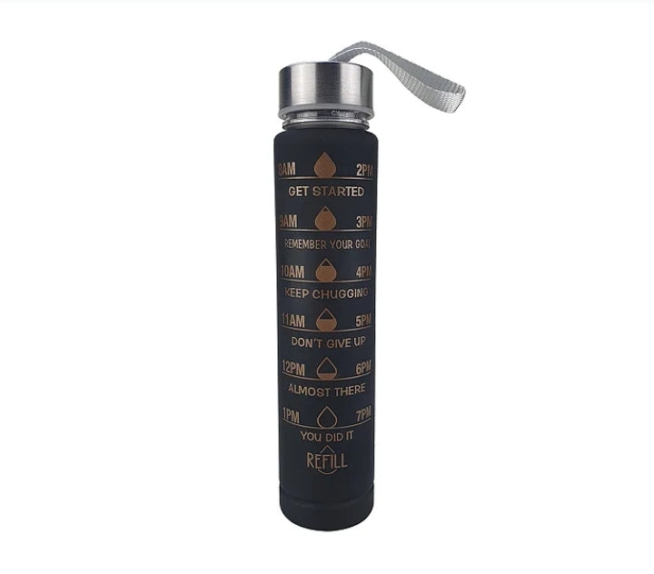 Garrafa para academia coloridas com frases Motivaciona