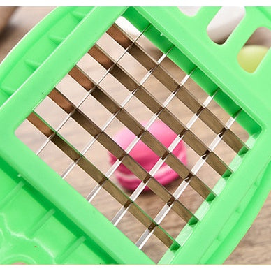 Cortador de batatas fritas e legumes, prática,  fácil.