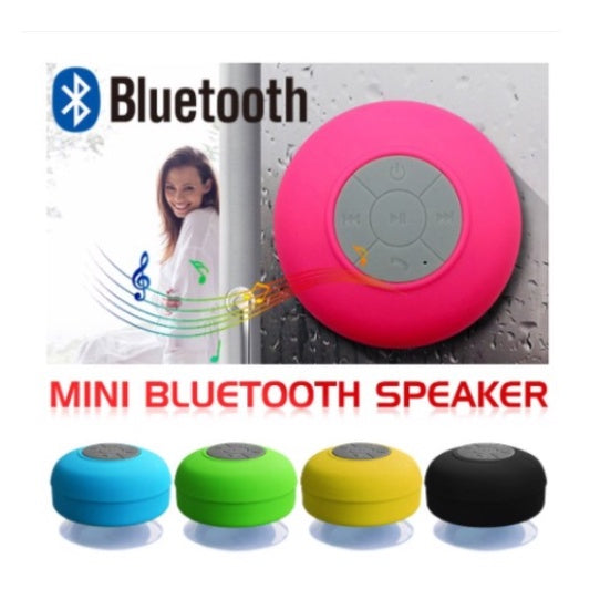 Mini caixinha de som, à prova d'água  para banheiro, via Bluetooth compatível para Android